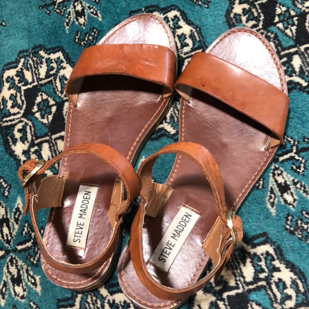 Steve Madden leather sandals